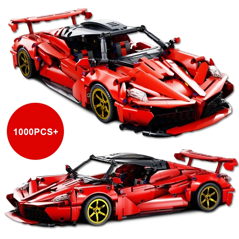 1000pcs Red Racing Car Building Blocks Model Creative Technical MOC Assembly Desktop Collectible Holiday Gift
1000pcs Red Racing Car Building Blocks Model Creative Technical MOC Assembly Desktop Collectible Holiday Gift