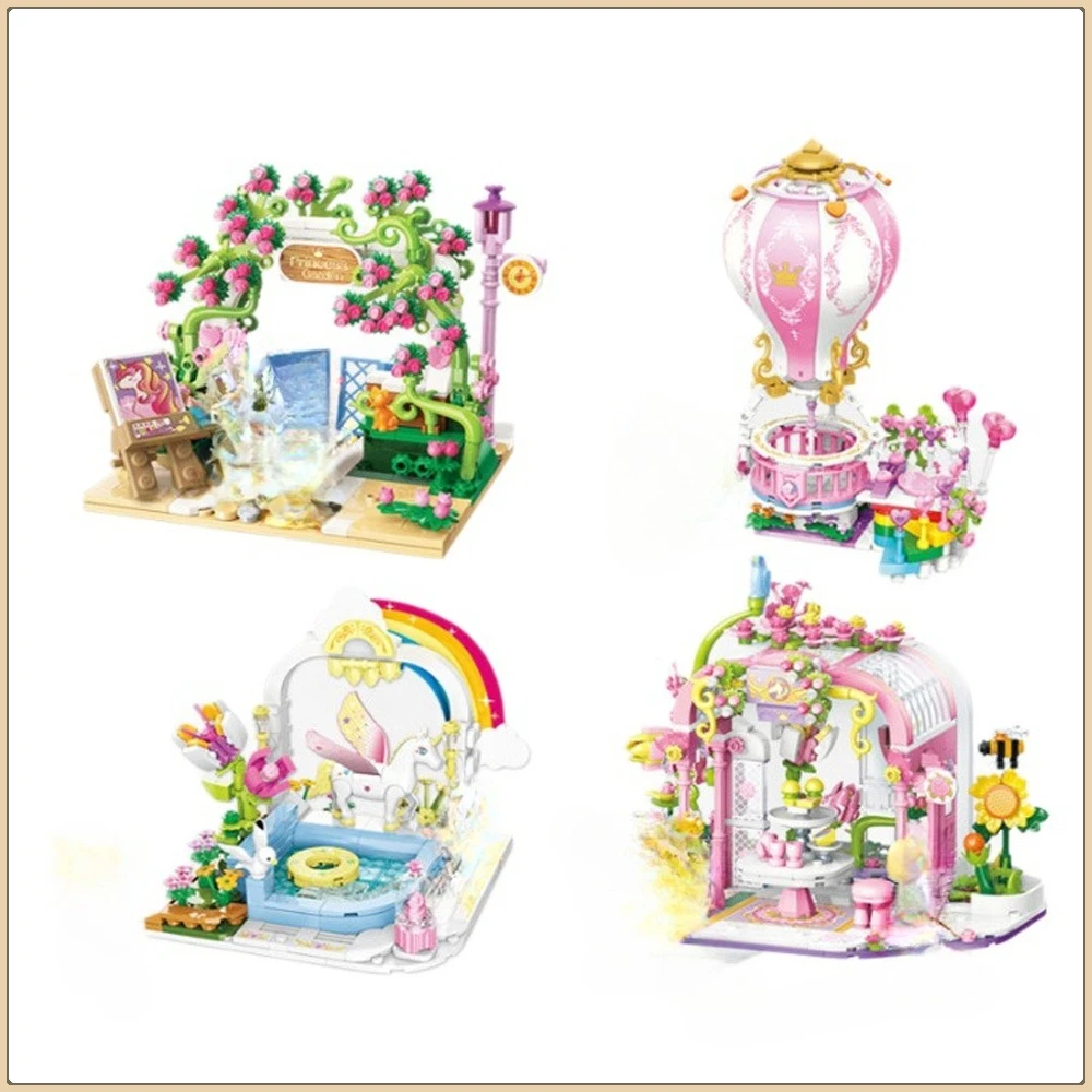 Keeppley Building Blocks Princess Xinya's Room Rose Courtyard Assembly Puzzle Model Toy Home Decoration Ornaments Holiday Gifts·
Keeppley Building Blocks Princess Xinya's Room Rose Courtyard Assembly Puzzle Model Toy Home Decoration Ornaments Holiday Gifts·