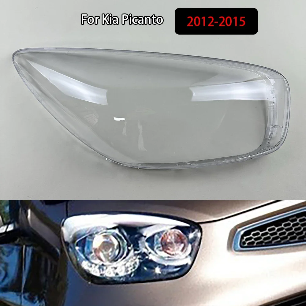 For Kia Picanto 2012-2015 Headlamp Transparent Cover Headlight Shell Lampshade Case Plexiglass Replace Original Lens
For Kia Picanto 2012-2015 Headlamp Transparent Cover Headlight Shell Lampshade Case Plexiglass Replace Original Lens