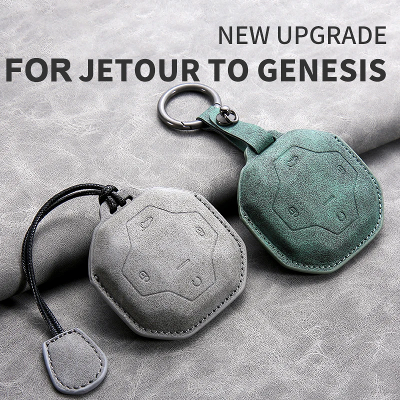 Fits For Chery Jetour To Genesis Car Smart Key Case Cover Key Pack Remote Protection Sleeve Buckle Rope Keychain Accessories
Fits For Chery Jetour To Genesis Car Smart Key Case Cover Key Pack Remote Protection Sleeve Buckle Rope Keychain Accessories