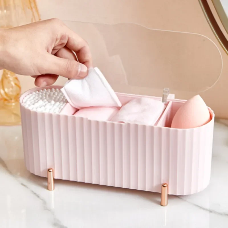 Cotton Swab Organizer Transparent Makeup Remover Paper Cosmetic Case With Lid Dustproof Desktop Cosmetic Case Gadget Storage
Cotton Swab Organizer Transparent Makeup Remover Paper Cosmetic Case With Lid Dustproof Desktop Cosmetic Case Gadget Storage