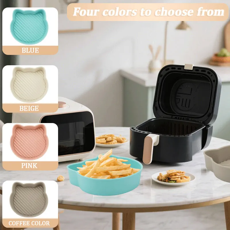 Силиконовая антипригарная тарелка, мультяшная форма котенка, миска для еды и мусс для торта, форма для шоколадного печенья, нескользящая форма для украшения выпечки
Силиконовая антипригарная тарелка, мультяшная форма котенка, миска для еды и мусс для торта, форма для шоколадного печенья, нескользящая форма для украшения выпечки