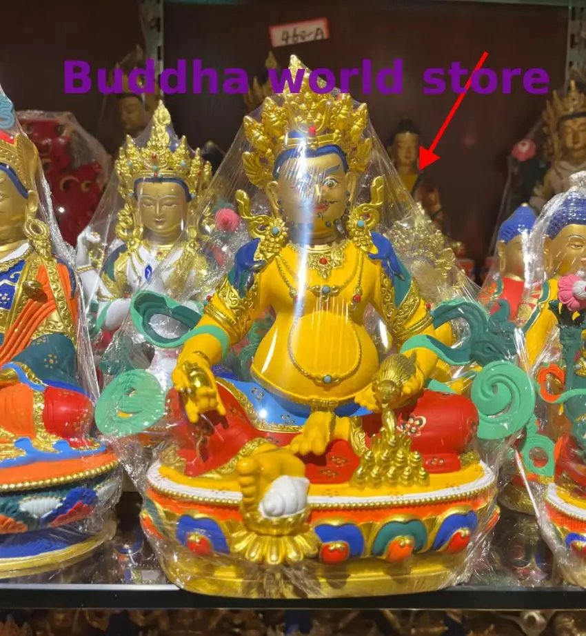 50% off Wholesale Buddhism Colored Yellow Jambhala statue God of wealth Buddha statue high quality COPPER HOME Altar worship
50% off Wholesale Buddhism Colored Yellow Jambhala statue God of wealth Buddha statue high quality COPPER HOME Altar worship