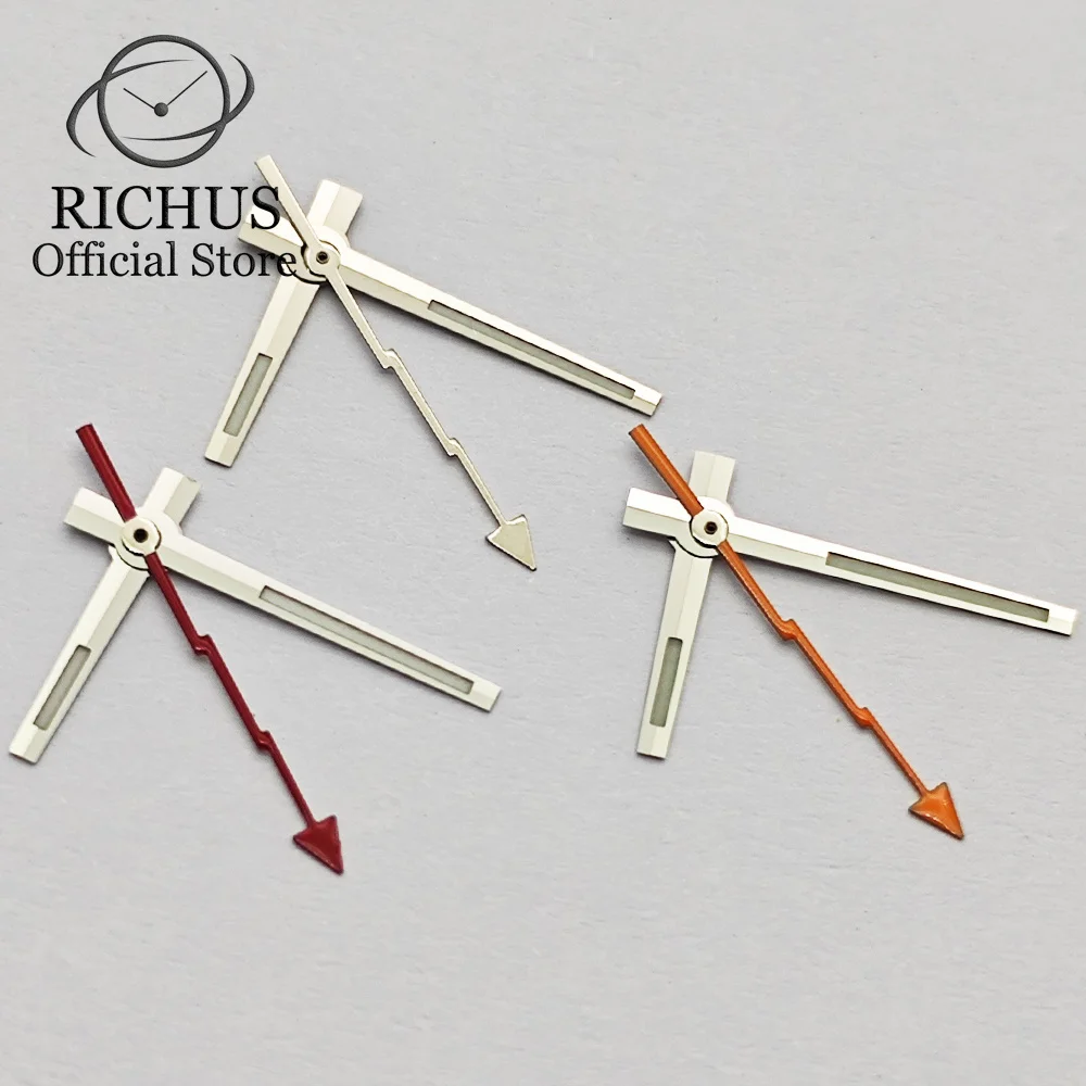 RICHUS 8 мм x 12 мм x 12,5 мм серебряные стрелки для часов зеленый/синий/зеленый светящийся подходит для NH35 NH36 NH38 аксессуары для часов с механизмом
RICHUS 8 мм x 12 мм x 12,5 мм серебряные стрелки для часов зеленый/синий/зеленый светящийся подходит для NH35 NH36 NH38 аксессуары для часов с механизмом
