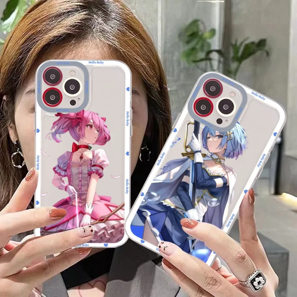 Anime Puellas Magis Kanames Madokas Phone Case For IPhone 16 15 13 14 Pro Max XS XR 12 11 Pro 13 Soft Clear Back Cover
Anime Puellas Magis Kanames Madokas Phone Case For IPhone 16 15 13 14 Pro Max XS XR 12 11 Pro 13 Soft Clear Back Cover