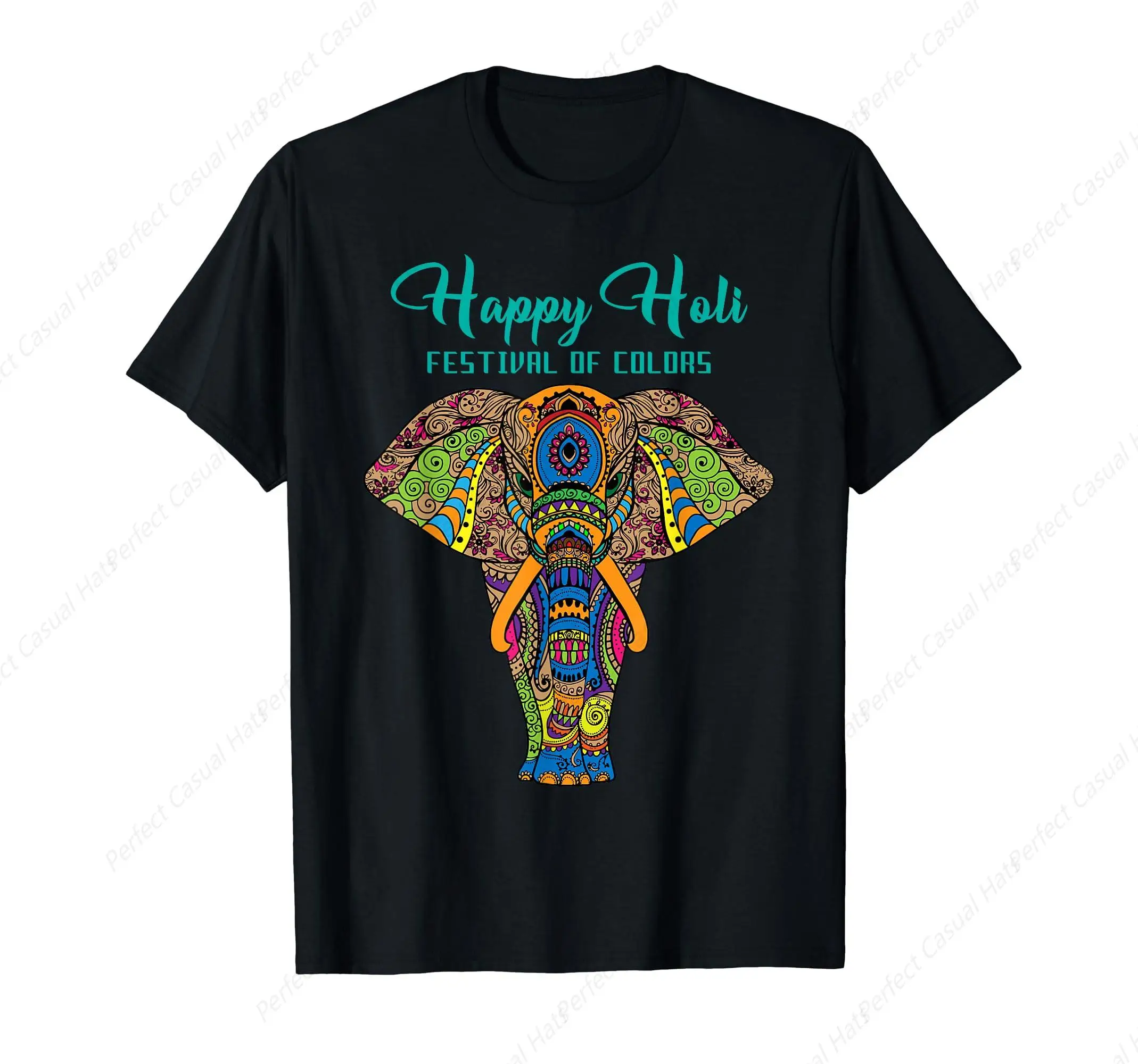Vintage Colorful Happy Holi T-Shirt Colors India Hindu Spring Elephant Holi T-Shirt Classic Cotton O-Neck Tee
Vintage Colorful Happy Holi T-Shirt Colors India Hindu Spring Elephant Holi T-Shirt Classic Cotton O-Neck Tee