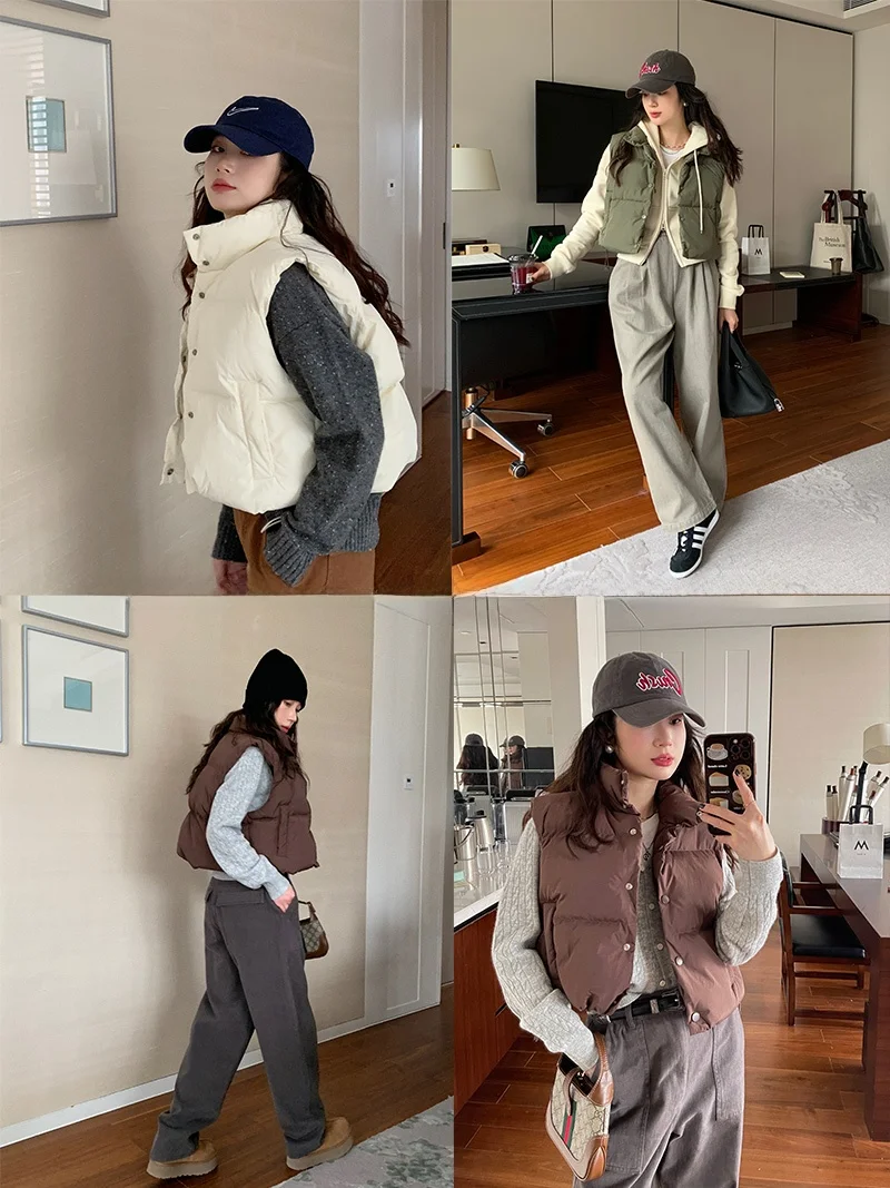 Ретро-жилет из хлопка для женщин, свободный крой, с подплечниками, верхняя одежда, осень-зима 2023, модный повседневный стиль, однотонный
Ретро-жилет из хлопка для женщин, свободный крой, с подплечниками, верхняя одежда, осень-зима 2023, модный повседневный стиль, однотонный