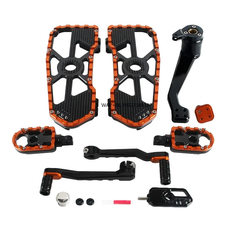 Durable Upgrade Motorcycle Footpeg Floorboards Kits for FL Touring Road King/Street Glide/Electra Glide/Road Glide 2014+
Durable Upgrade Motorcycle Footpeg Floorboards Kits for FL Touring Road King/Street Glide/Electra Glide/Road Glide 2014+