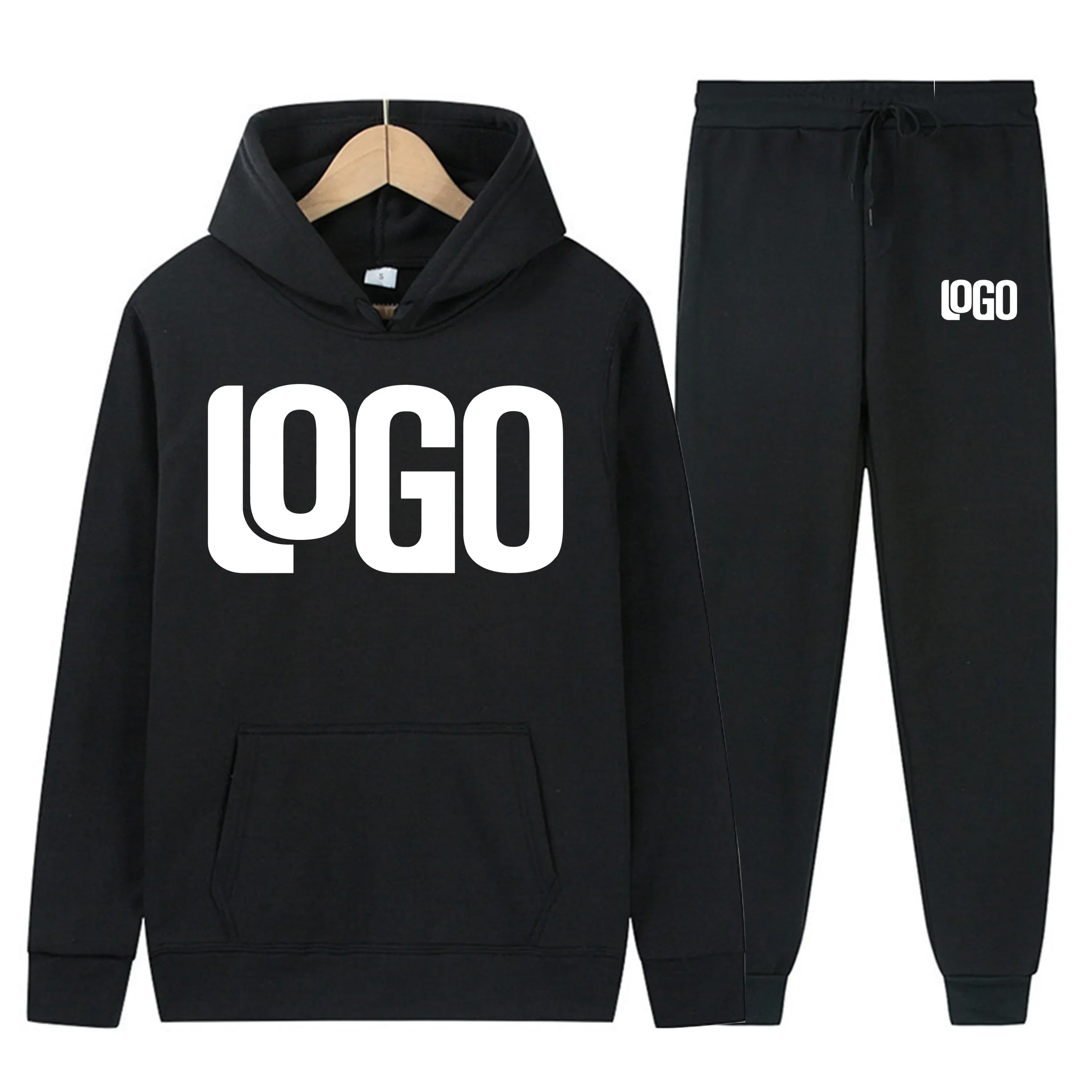 DIY customization of your brand logo, men's and women's casual hoodie set, solid color pullover, street style personalized sport
DIY customization of your brand logo, men's and women's casual hoodie set, solid color pullover, street style personalized sport