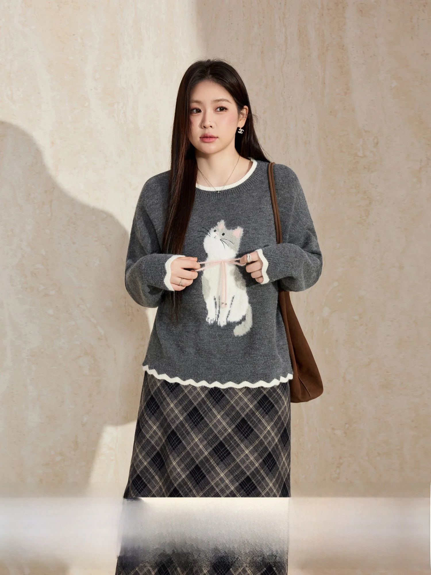 Large Size Women's round Ne Pattern Knitted Sweater Winter New Knot Design Color Blo Flower Embroidery Top
Large Size Women's round Ne Pattern Knitted Sweater Winter New Knot Design Color Blo Flower Embroidery Top