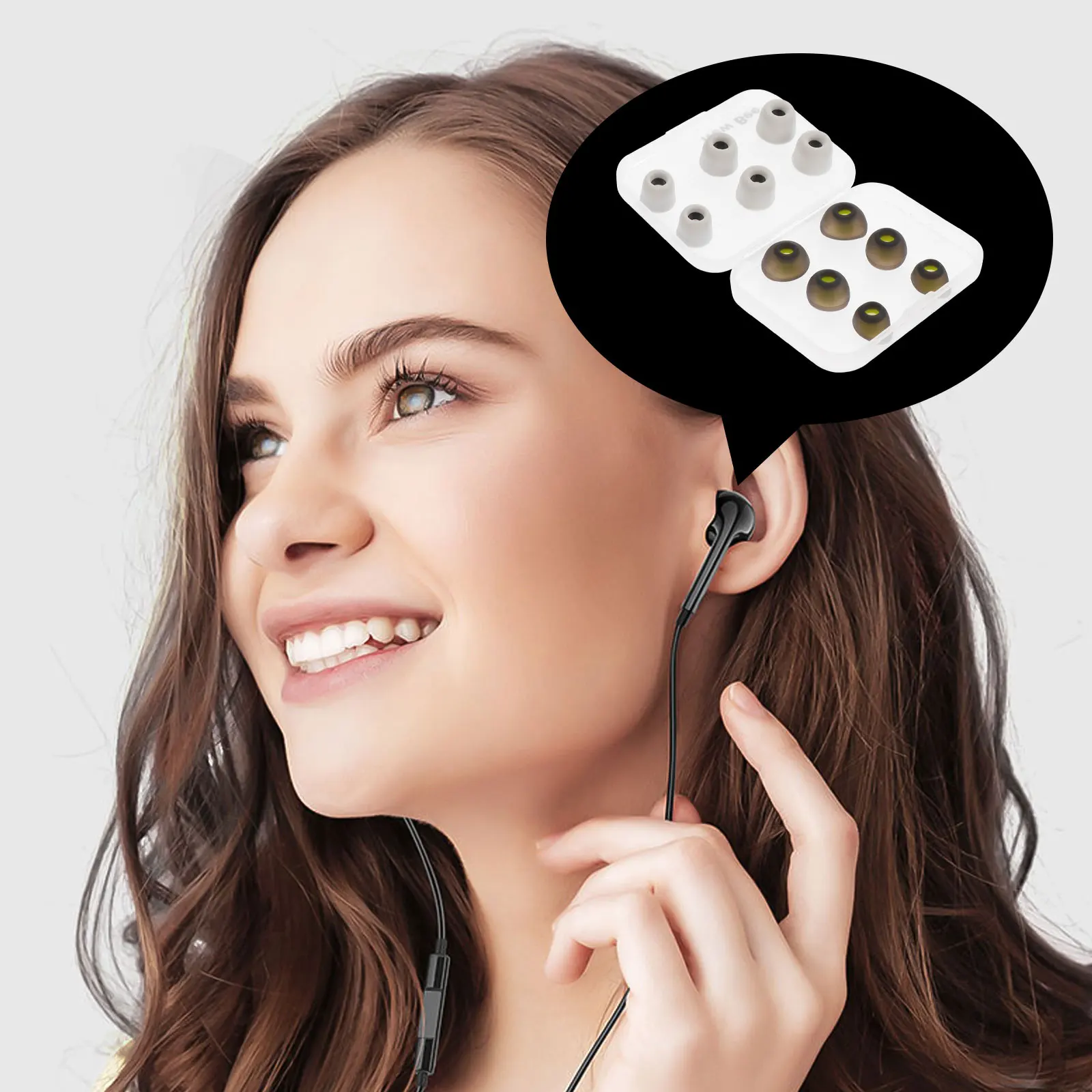 Memory Foam Ear Plugs Soft Silicone Tips Earphone Accessory Earbud Caps Headphone Sponge Comfortable Wear Easy Install Hunting
Memory Foam Ear Plugs Soft Silicone Tips Earphone Accessory Earbud Caps Headphone Sponge Comfortable Wear Easy Install Hunting