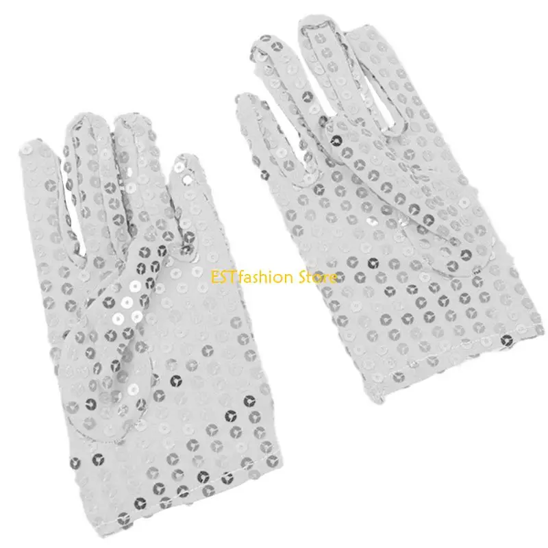 Y5GC Kids Shining Sequins Gloves Elastic Full Finger Gloves Christmas Party Supplies
Y5GC Kids Shining Sequins Gloves Elastic Full Finger Gloves Christmas Party Supplies