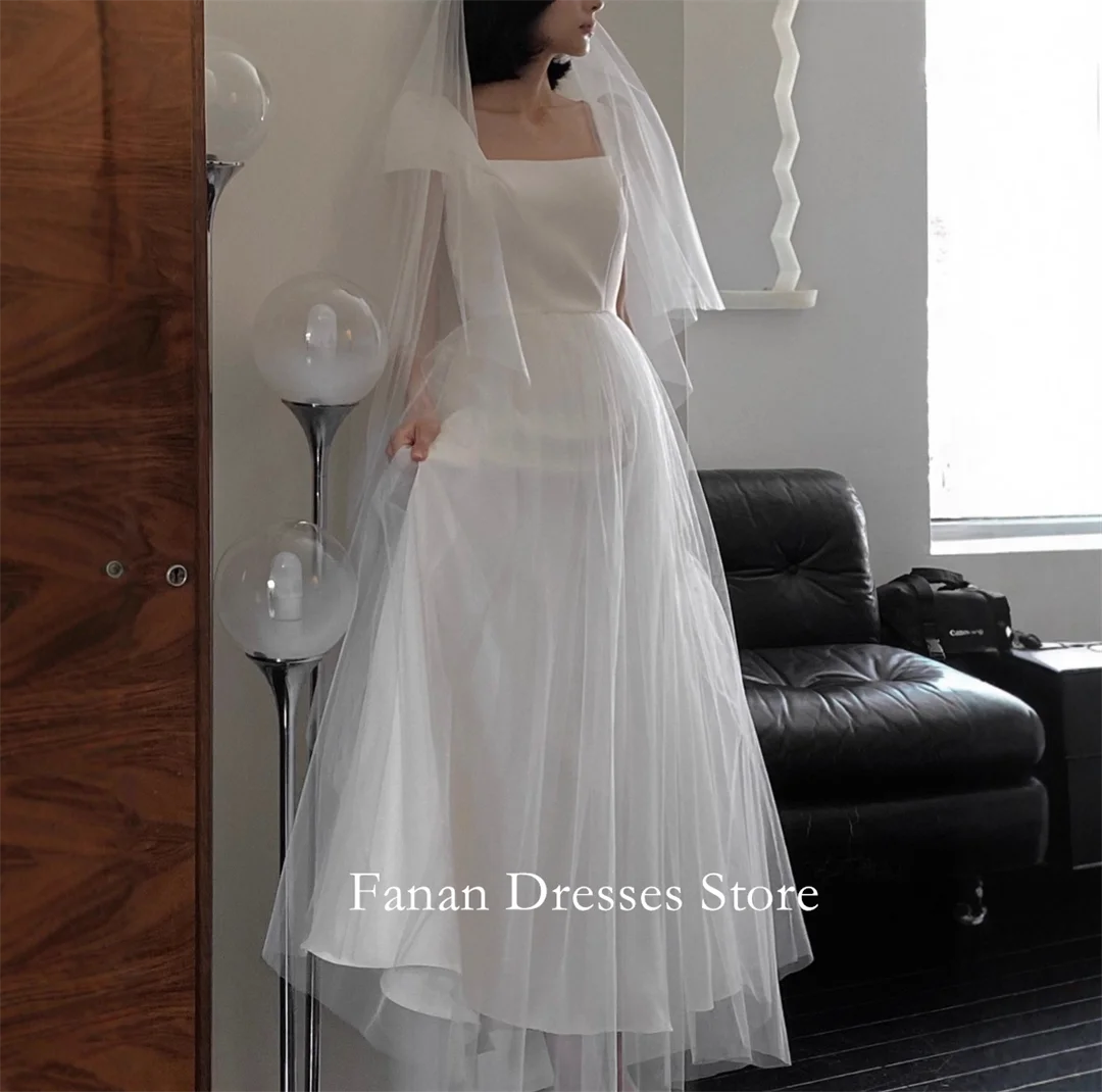 FANAN Корея Атласные элегантные простые свадебные платья трапециевидной формы с квадратным вырезом 웨딩드레스 с рюшами и рукавами цвета слоновой кости по индивидуальному заказу Красивая невеста
FANAN Корея Атласные элегантные простые свадебные платья трапециевидной формы с квадратным вырезом 웨딩드레스 с рюшами и рукавами цвета слоновой кости по индивидуальному заказу Красивая невеста