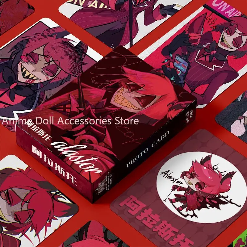 55 шт./компл. Alastor Laser Lomo Card Album Комические персонажи Фотокарта Коллекционные карты для фанатов
55 шт./компл. Alastor Laser Lomo Card Album Комические персонажи Фотокарта Коллекционные карты для фанатов