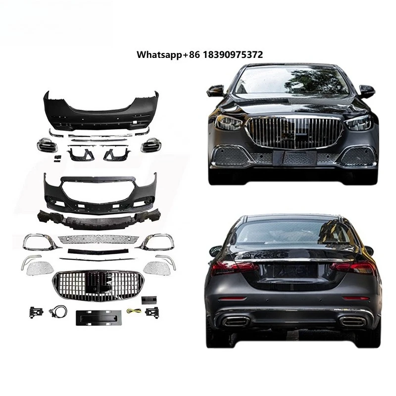 For 2021-2022 E Class W213 Upgrade M-BH Bodykit Front Rear Bumper Grille Diffuser Exhaust Tips Factory Price
For 2021-2022 E Class W213 Upgrade M-BH Bodykit Front Rear Bumper Grille Diffuser Exhaust Tips Factory Price