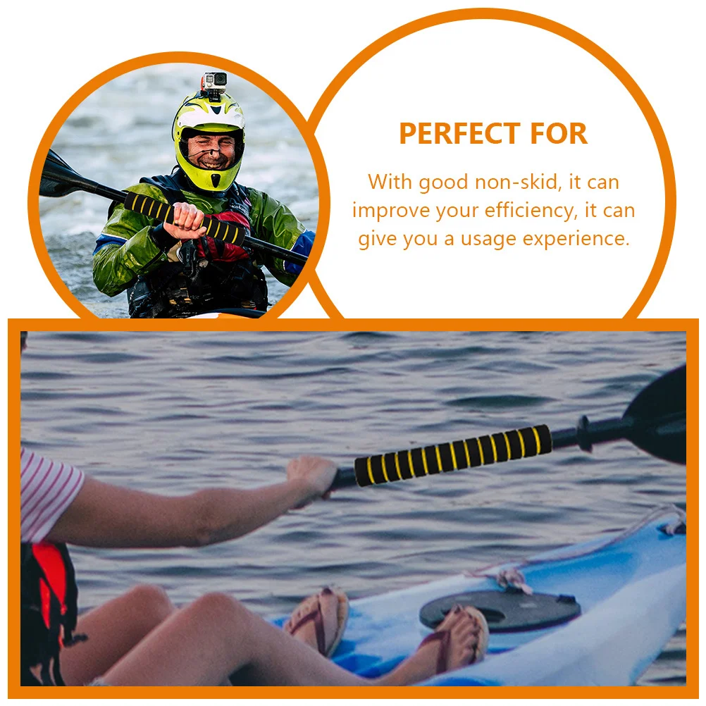 2Pairs Kayak Paddle Rod Cover Supple Sponge Material Safe Durable Texture Hand Blister Prevention Kayak Paddle Grips
2Pairs Kayak Paddle Rod Cover Supple Sponge Material Safe Durable Texture Hand Blister Prevention Kayak Paddle Grips