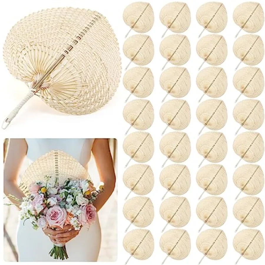 Pieces Woven Bamboo Fans Handmade Hand Weaving Handheld Natural Raffia Hand Fans Bulk for Indoor Outdoor Summer Cooling Supplie
Pieces Woven Bamboo Fans Handmade Hand Weaving Handheld Natural Raffia Hand Fans Bulk for Indoor Outdoor Summer Cooling Supplie