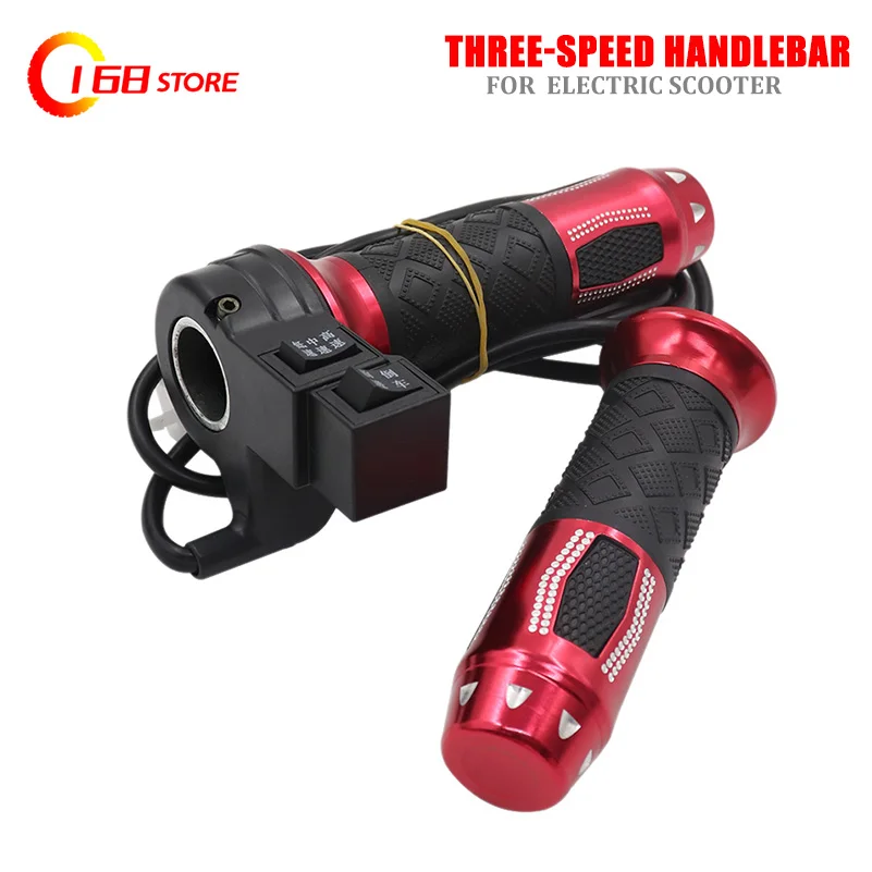 12V-72V Universal Three-speed Handlebar Grips Throttle Turn Handle Grip for Electric Scooter Modified Parts
12V-72V Universal Three-speed Handlebar Grips Throttle Turn Handle Grip for Electric Scooter Modified Parts