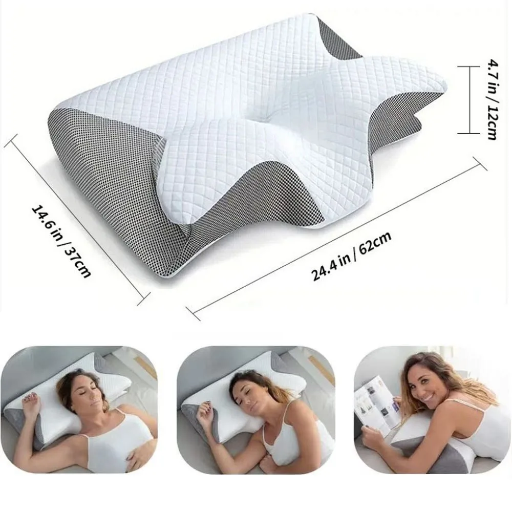 HOT Selling Horn Butterfly Pillow Neck Pillow Sleeping Pillow Slow Rebound Memory Pillow Cervical Spine Pillow Pillow Core
HOT Selling Horn Butterfly Pillow Neck Pillow Sleeping Pillow Slow Rebound Memory Pillow Cervical Spine Pillow Pillow Core