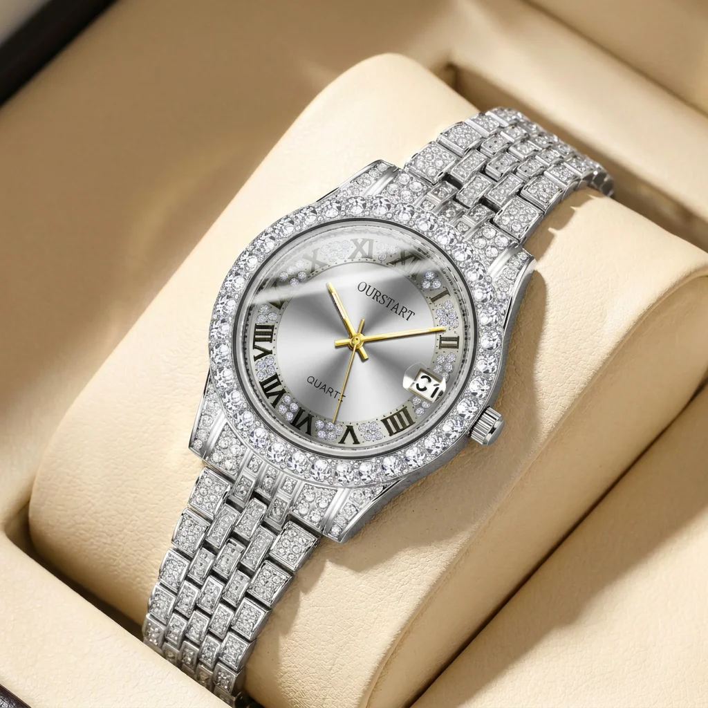 1pcs Women's white dial alloy strap vintage fashion classic fashion details Quartz Watch for business party holiday
1pcs Women's white dial alloy strap vintage fashion classic fashion details Quartz Watch for business party holiday