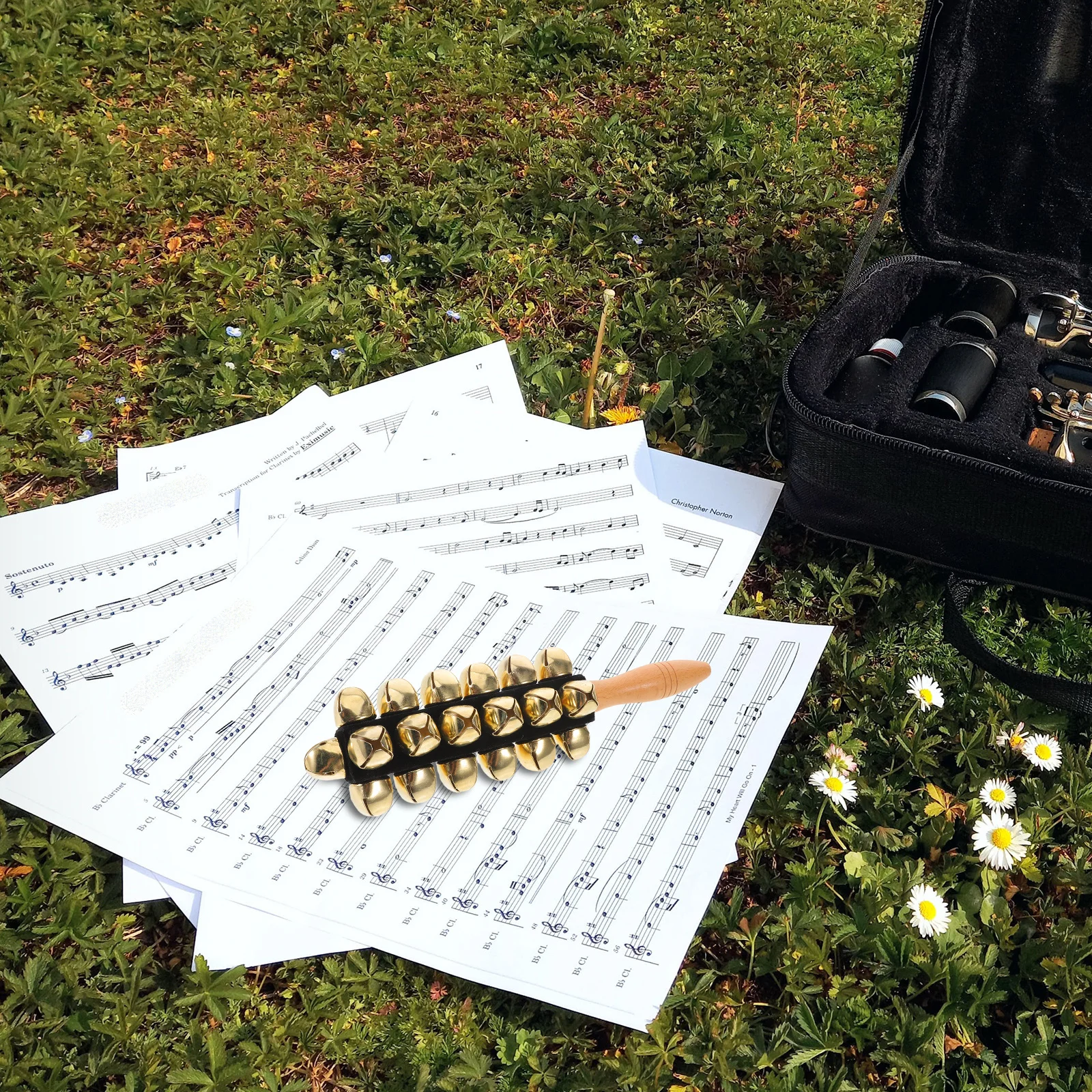 Wooden Handheld Jingle Bell Stick Musical Instruments For Kids Toddlers Preschool Educational Rhythm Shaker Christmas
Wooden Handheld Jingle Bell Stick Musical Instruments For Kids Toddlers Preschool Educational Rhythm Shaker Christmas