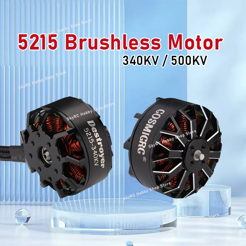 Cosmicrc 5215 Waterproof Brushless Motor 340KV 500KV for FPV Multi-Rotor Parts
Cosmicrc 5215 Waterproof Brushless Motor 340KV 500KV for FPV Multi-Rotor Parts
