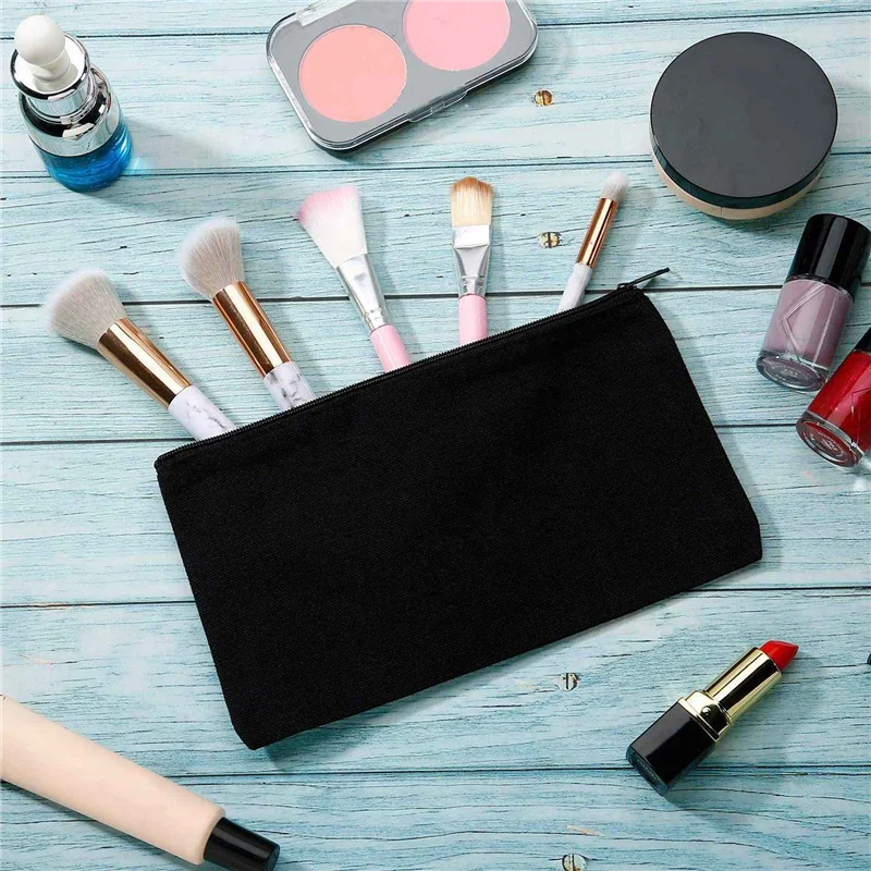 30Pcs Canvas Makeup Bags Canvas Zipper Pouch Bags Pencil Case Blank DIY Craft Bags Pouch For Travel DIY Craft School
30Pcs Canvas Makeup Bags Canvas Zipper Pouch Bags Pencil Case Blank DIY Craft Bags Pouch For Travel DIY Craft School