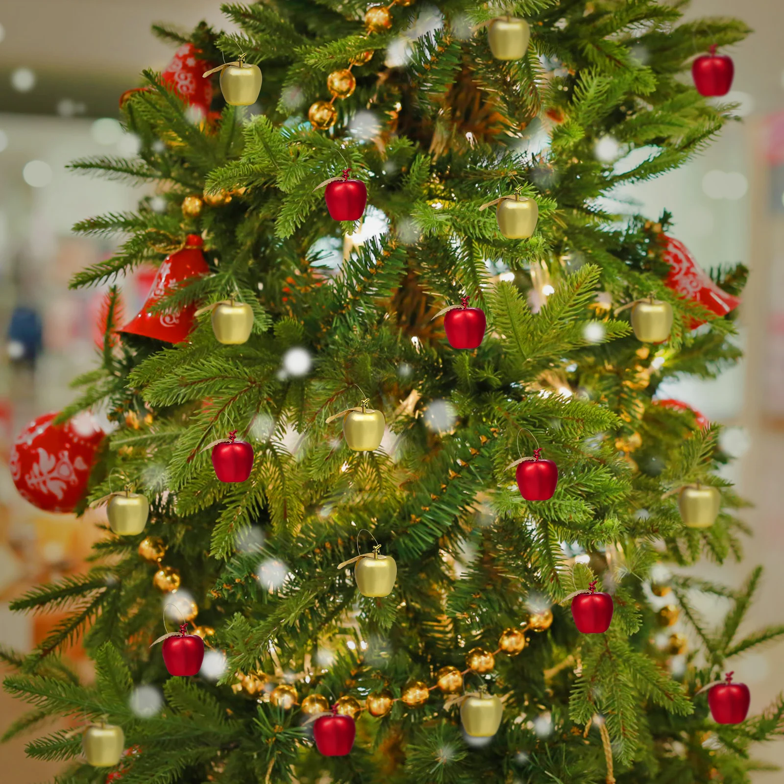 24Pcs Realistic Apple Simulation Pendant Premium Plastic Hanging Ornament Christmas Tree Decoration Party Home Office Hotel Bar
24Pcs Realistic Apple Simulation Pendant Premium Plastic Hanging Ornament Christmas Tree Decoration Party Home Office Hotel Bar