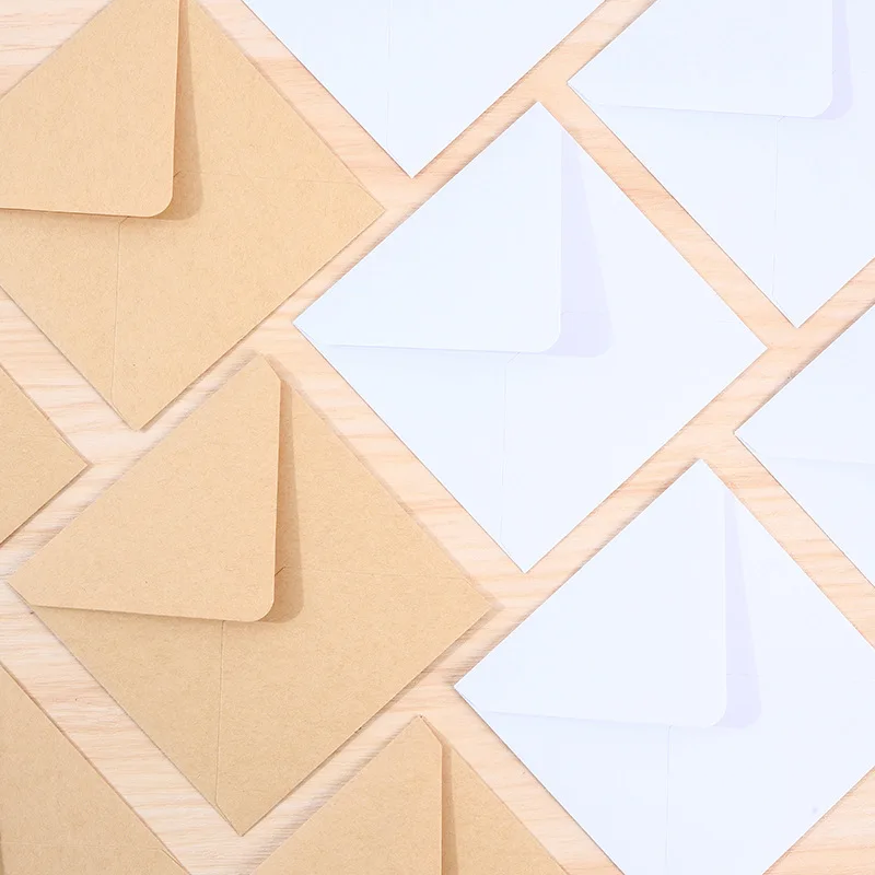 50pcs Kraft Envelope 120g Paper 10x10cm 16x16cm Wedding Invitations Supplie Postcard Giftbox Packaging Storage Stationery
50pcs Kraft Envelope 120g Paper 10x10cm 16x16cm Wedding Invitations Supplie Postcard Giftbox Packaging Storage Stationery