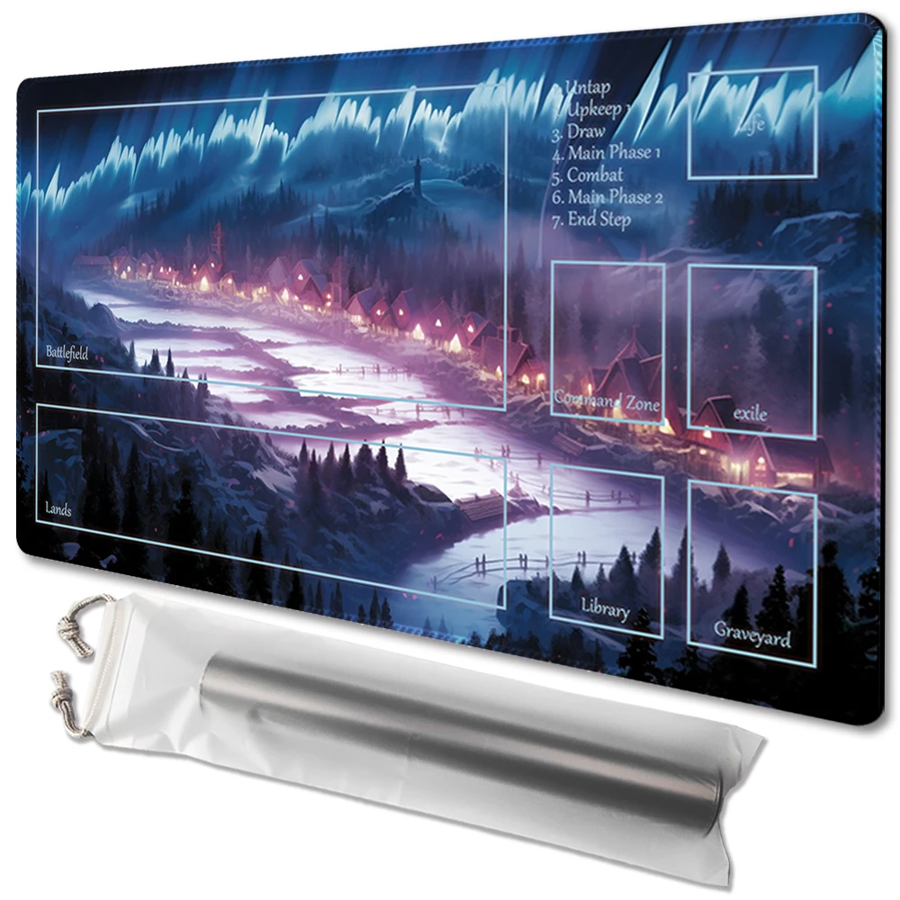 Snowy Sorcery-Board Game TCG Playmat Table Mat Game Size 60X35 CM Mousepad Compatible for MTG CCG
Snowy Sorcery-Board Game TCG Playmat Table Mat Game Size 60X35 CM Mousepad Compatible for MTG CCG