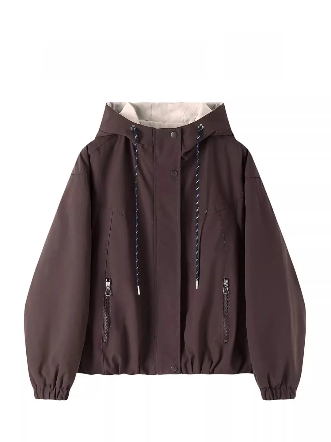 Winter 2025 Women's Casual Sle Loose Fitting Jaet Korean Version All-Match Outerwear ort Length Zipper Closure Coat
Winter 2025 Women's Casual Sle Loose Fitting Jaet Korean Version All-Match Outerwear ort Length Zipper Closure Coat