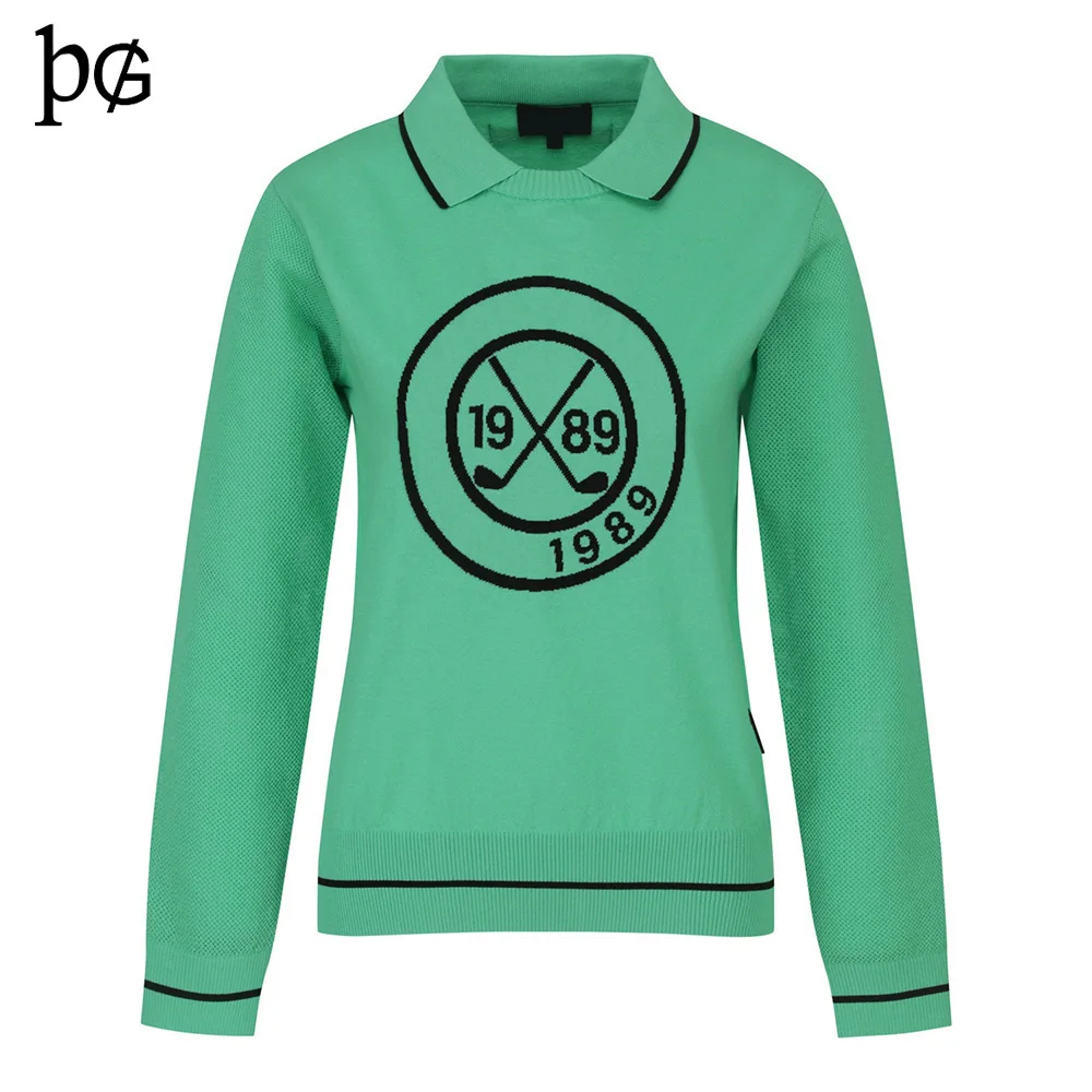 Ladies Lapel Knitted Sweater Fashion Taste High-end Luxury Sportswear New Golf Autumn and Winter Warmth
Ladies Lapel Knitted Sweater Fashion Taste High-end Luxury Sportswear New Golf Autumn and Winter Warmth