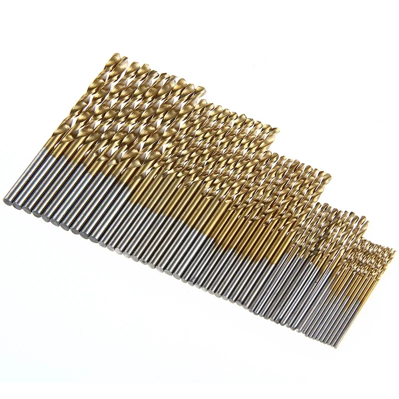 Shank Drill Bits Muti-function Hex Coated High Set Tool 1/1.5/2/2.5/3mm HSS Speed Steel Drill Bit Pro 50Pcs/Set
Shank Drill Bits Muti-function Hex Coated High Set Tool 1/1.5/2/2.5/3mm HSS Speed Steel Drill Bit Pro 50Pcs/Set