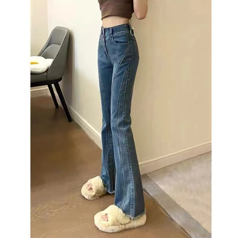 plus Size Women's American Style High Waist Straight Leg Jeans Spring Autumn Slimming Design Bootcut Pants Cotton Stretch Denim
plus Size Women's American Style High Waist Straight Leg Jeans Spring Autumn Slimming Design Bootcut Pants Cotton Stretch Denim
