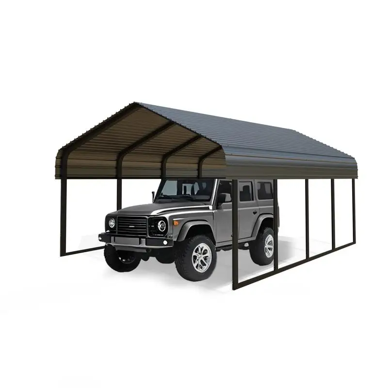 Durable Heavy-Duty Carport 10x20 ft Shelter - All-Weather Vehicle & Equipment Protection, Easy Setup, Spacious Gray Design
Durable Heavy-Duty Carport 10x20 ft Shelter - All-Weather Vehicle & Equipment Protection, Easy Setup, Spacious Gray Design