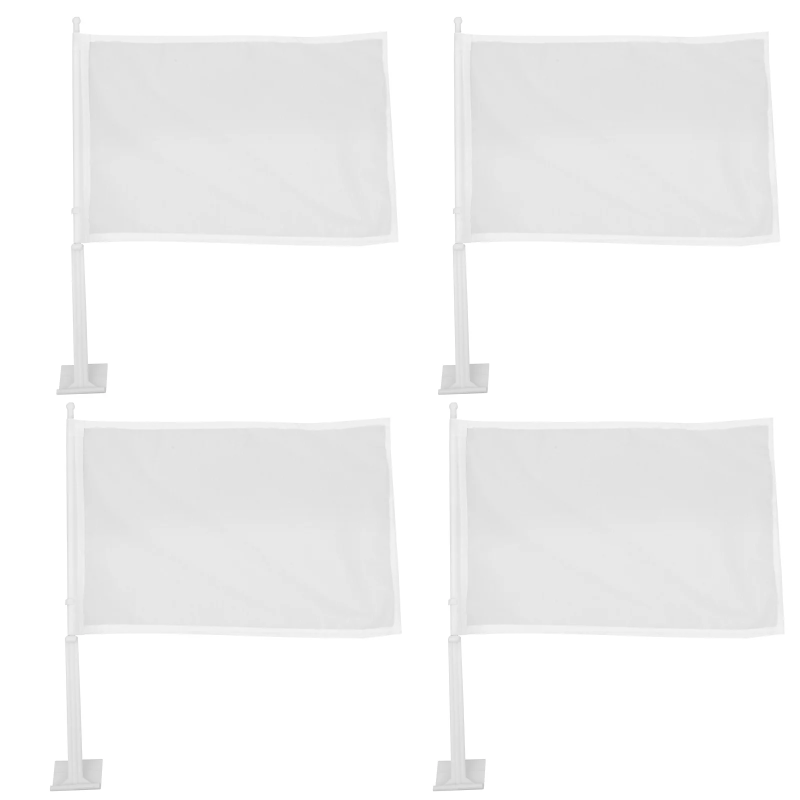 4Pcs Blank Flag Referee Handheld Signal Flags Durable Lightweight for Match Soccer Racing Fan Cheering Waving DIY
4Pcs Blank Flag Referee Handheld Signal Flags Durable Lightweight for Match Soccer Racing Fan Cheering Waving DIY
