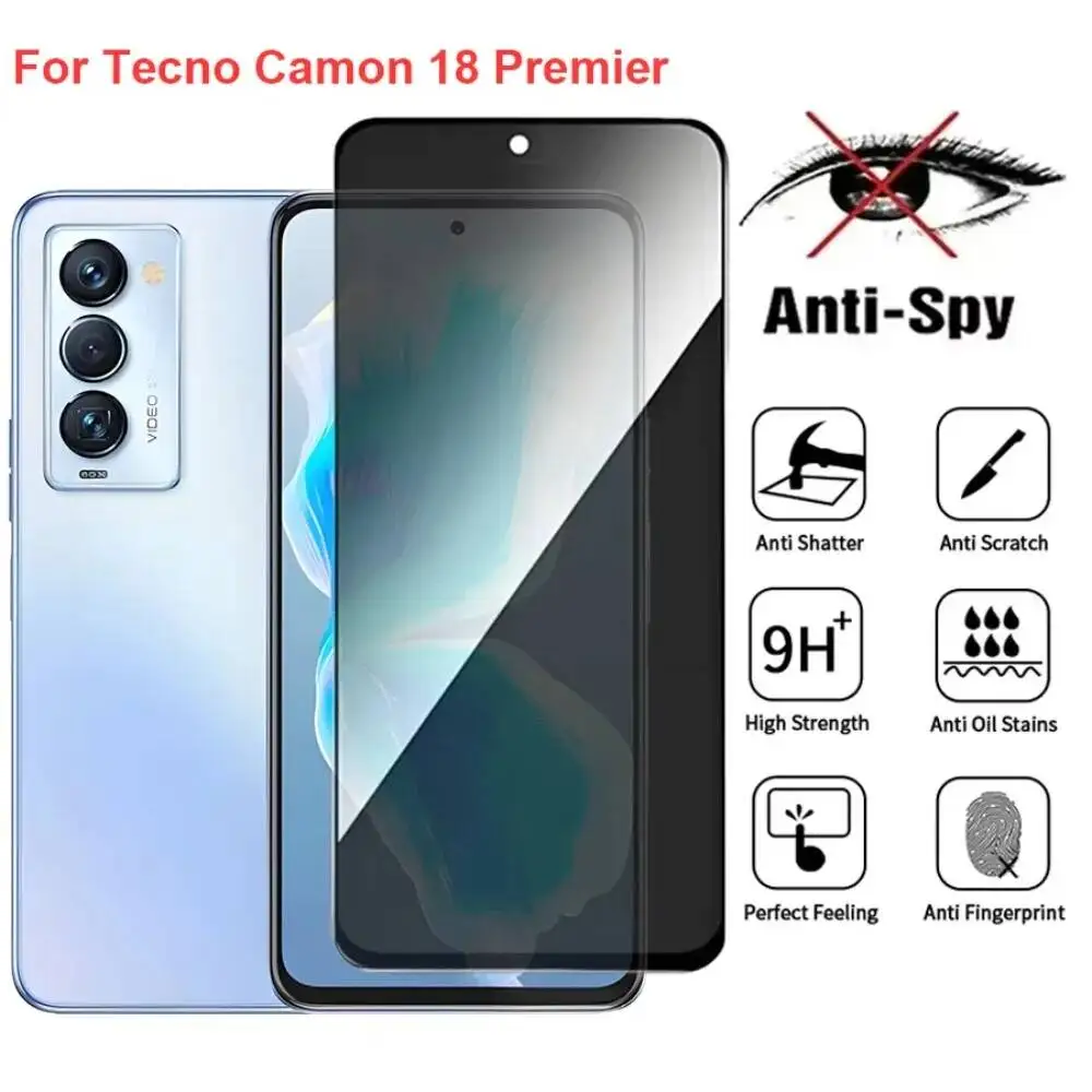Camon 18 Ch9n Anti Spy Privacy Tempered Glass Screen Protector Compatible For Tecno Camon18 Premier Phone Film
Camon 18 Ch9n Anti Spy Privacy Tempered Glass Screen Protector Compatible For Tecno Camon18 Premier Phone Film