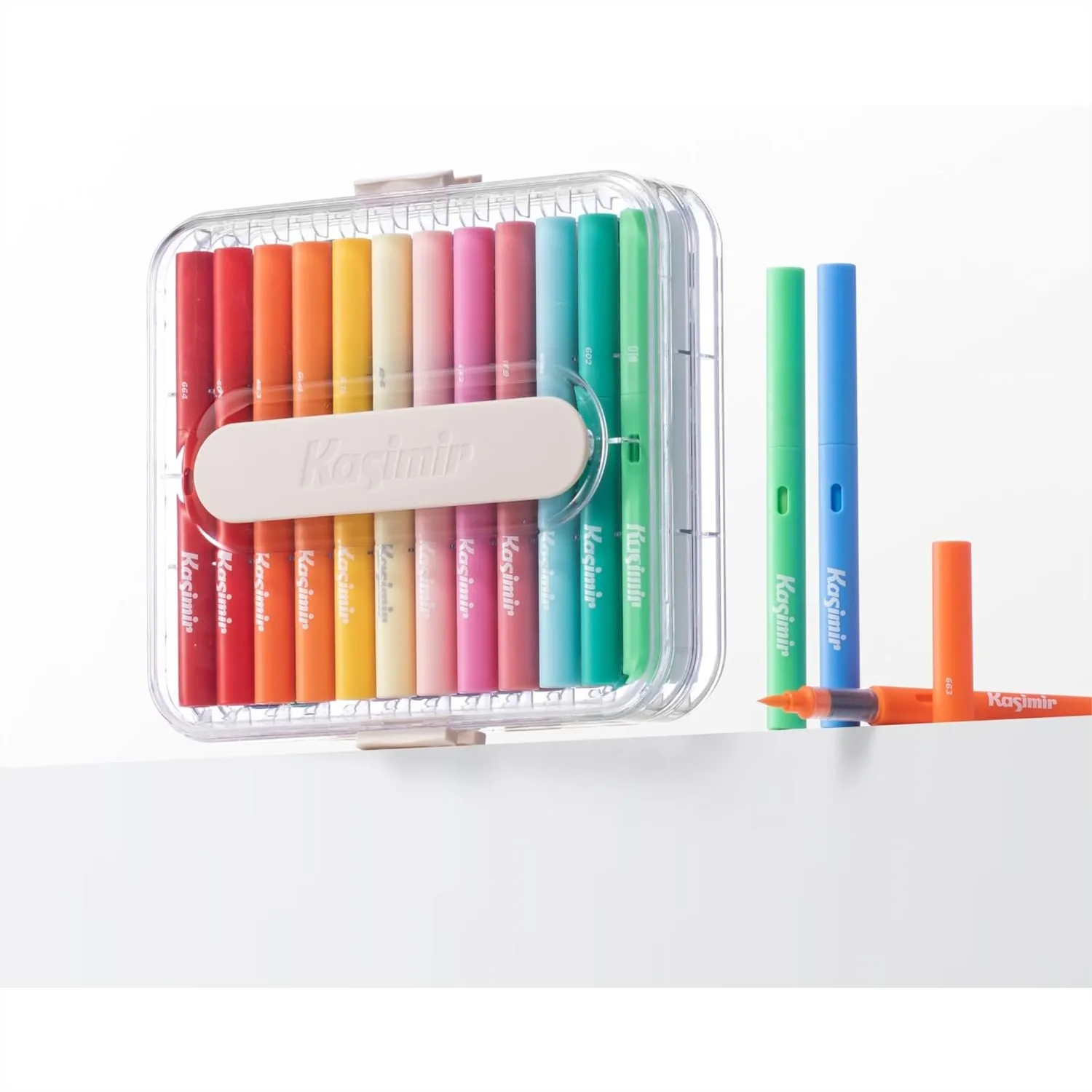 Acrylic Paint Markers Pens, Brush Tip Quick-Dry Ink for Art on Wood Fabric Glass Rock Multi-Surface, Water-Based Washable - 24
Acrylic Paint Markers Pens, Brush Tip Quick-Dry Ink for Art on Wood Fabric Glass Rock Multi-Surface, Water-Based Washable - 24