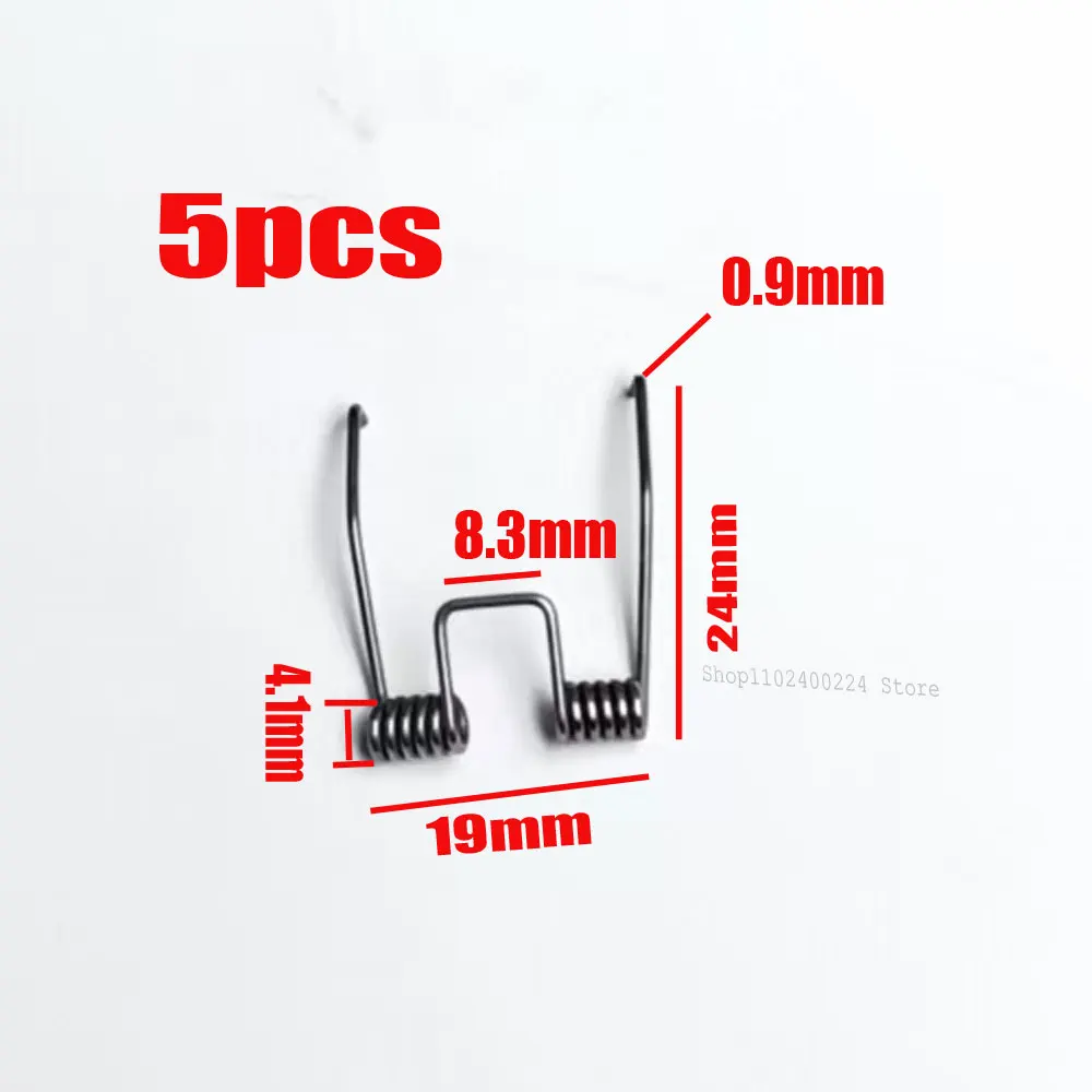 19x24mm Universal Electric Hair Clipper Replacement Spring Steel Double Torsion Spring
19x24mm Universal Electric Hair Clipper Replacement Spring Steel Double Torsion Spring
