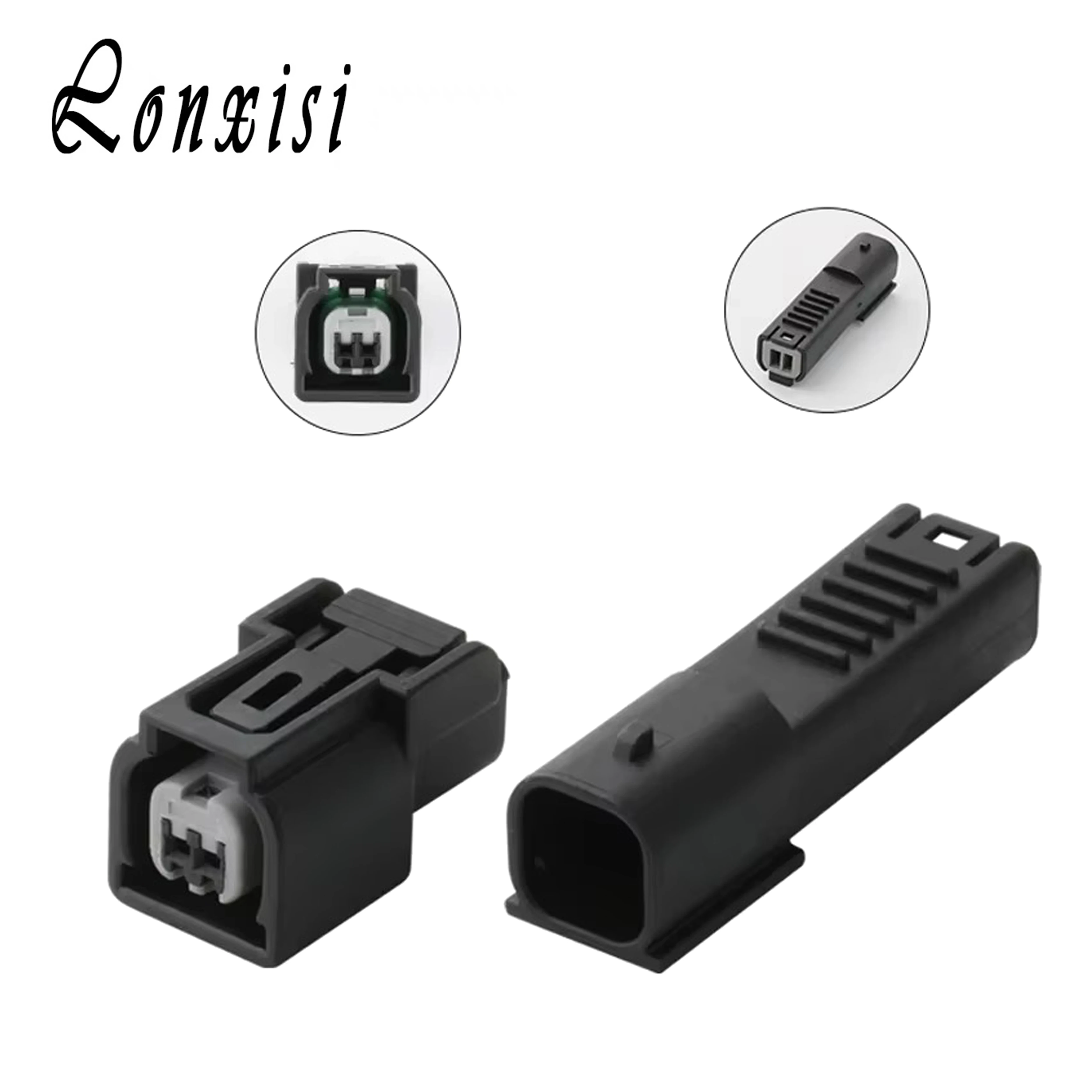 1/5/10/20/50 Sets 2 Pin 6189-6904 Sumitomo Auto Fuel Injector Electronic Waterproof Black Connector Plug For Honda CB400 Accord
1/5/10/20/50 Sets 2 Pin 6189-6904 Sumitomo Auto Fuel Injector Electronic Waterproof Black Connector Plug For Honda CB400 Accord