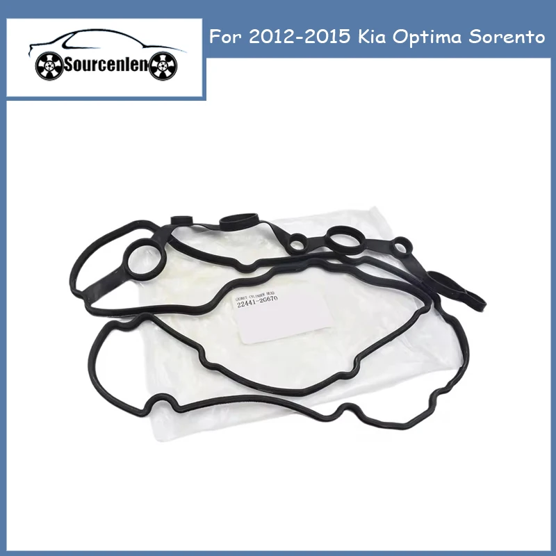 Совершенно новая прокладка крышки клапана двигателя для Kia Optima Sorento OEM 2012-2015 гг. 224412G670 22441-2G670 
Совершенно новая прокладка крышки клапана двигателя для Kia Optima Sorento OEM 2012-2015 гг. 224412G670 22441-2G670