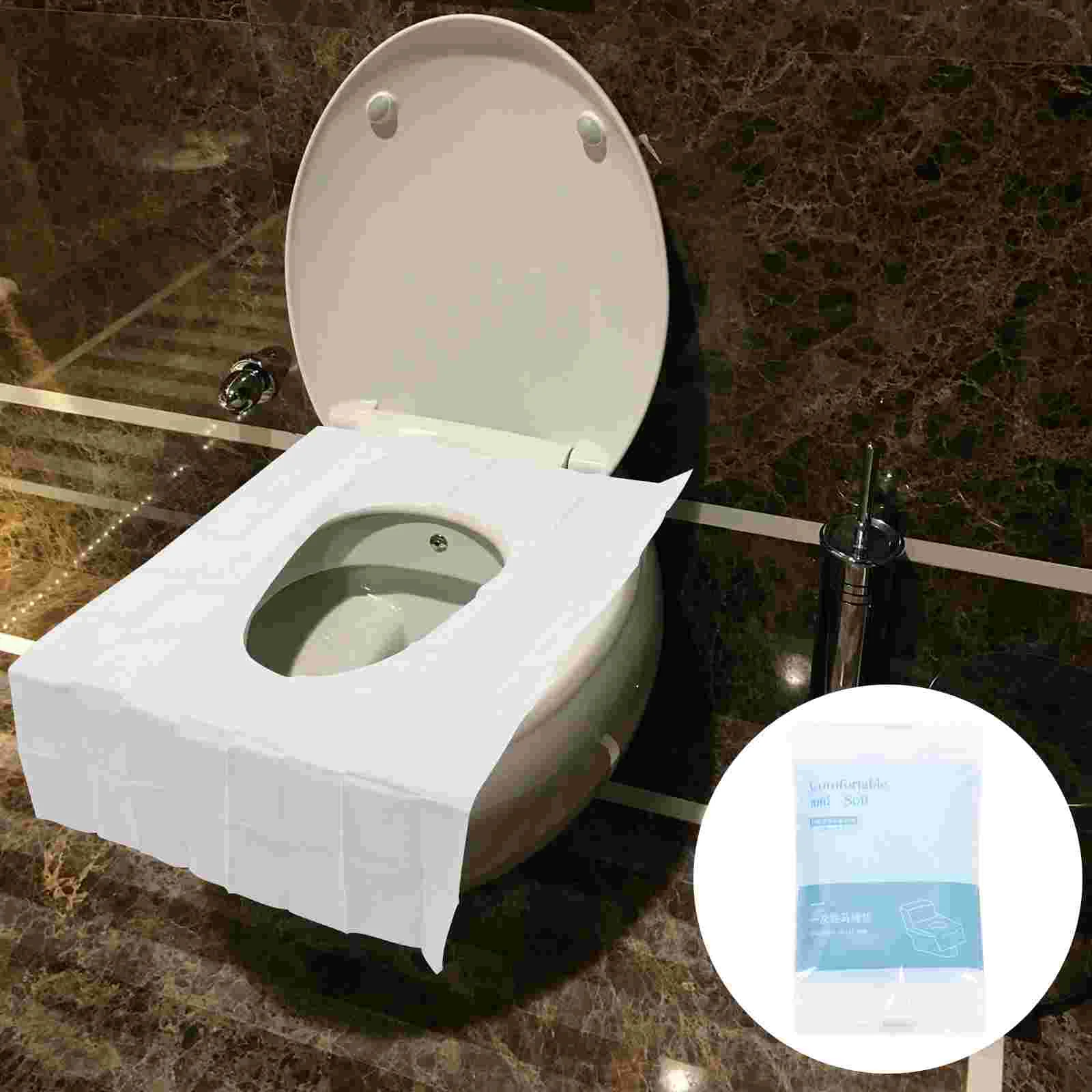 10 Pcs Toilet Mat Disposable Seat Cushion Seats Covers for Airplane Isolation Bathroom Public Toilets Travel
10 Pcs Toilet Mat Disposable Seat Cushion Seats Covers for Airplane Isolation Bathroom Public Toilets Travel