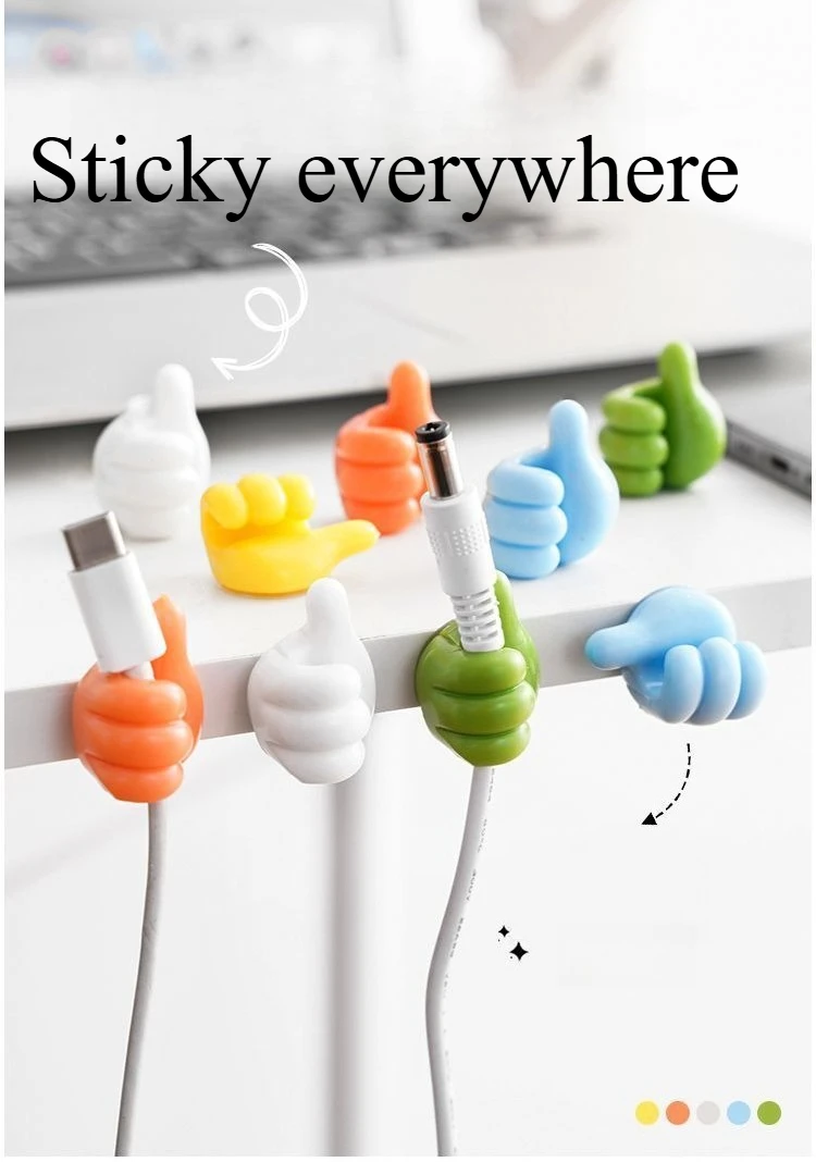 Multi Functional Finger Hook Holder Data Cable Storage Creative Seamless Strong Adhesive Cute and Hole Free EDC Tool
Multi Functional Finger Hook Holder Data Cable Storage Creative Seamless Strong Adhesive Cute and Hole Free EDC Tool