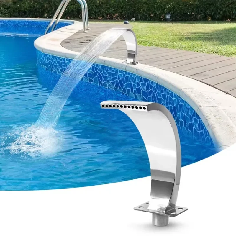ODM Pool Stainless Steel Fountain Waterfall Garden Swimming Feature Indoor and outdoor landscape decoration Hardware Faucet
ODM Pool Stainless Steel Fountain Waterfall Garden Swimming Feature Indoor and outdoor landscape decoration Hardware Faucet