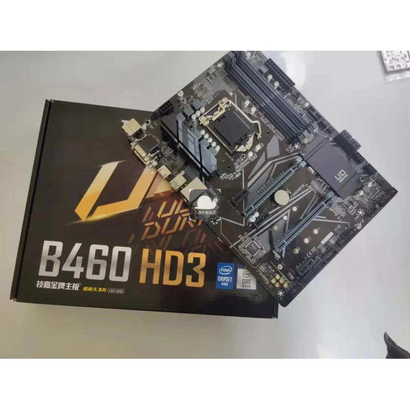 В штучной упаковке для большой платы настольного ПК Gigabyte B460-HD3, поддержка процессора 10600K 10700k
В штучной упаковке для большой платы настольного ПК Gigabyte B460-HD3, поддержка процессора 10600K 10700k