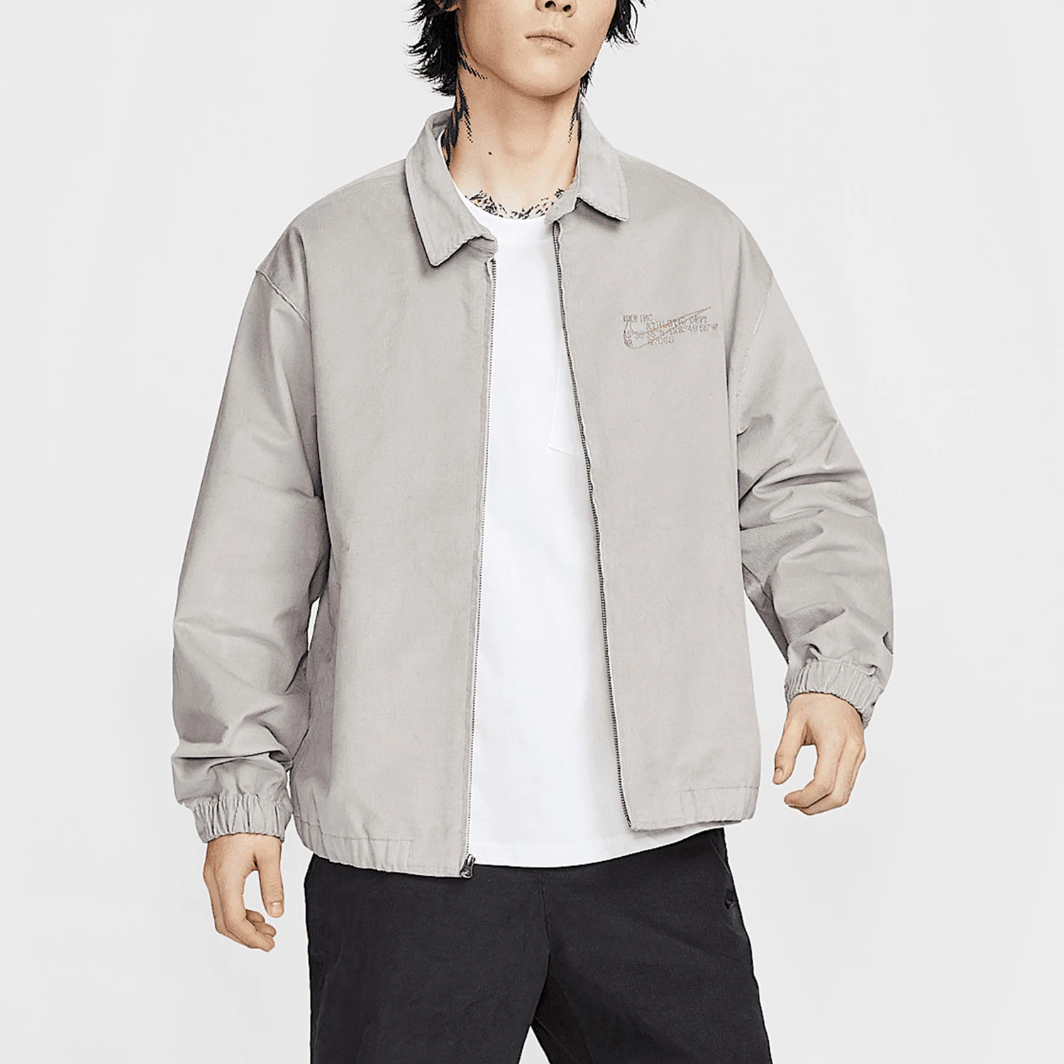 Nike Official Genuine Sportswear Men's Harrington Zip Collar Jacket HV4774-009
Nike Official Genuine Sportswear Men's Harrington Zip Collar Jacket HV4774-009