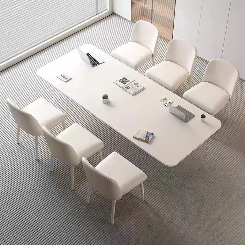 *Replace simple luxury cream wooden conference table 2m pure white workbench chair combination desk
*Replace simple luxury cream wooden conference table 2m pure white workbench chair combination desk
