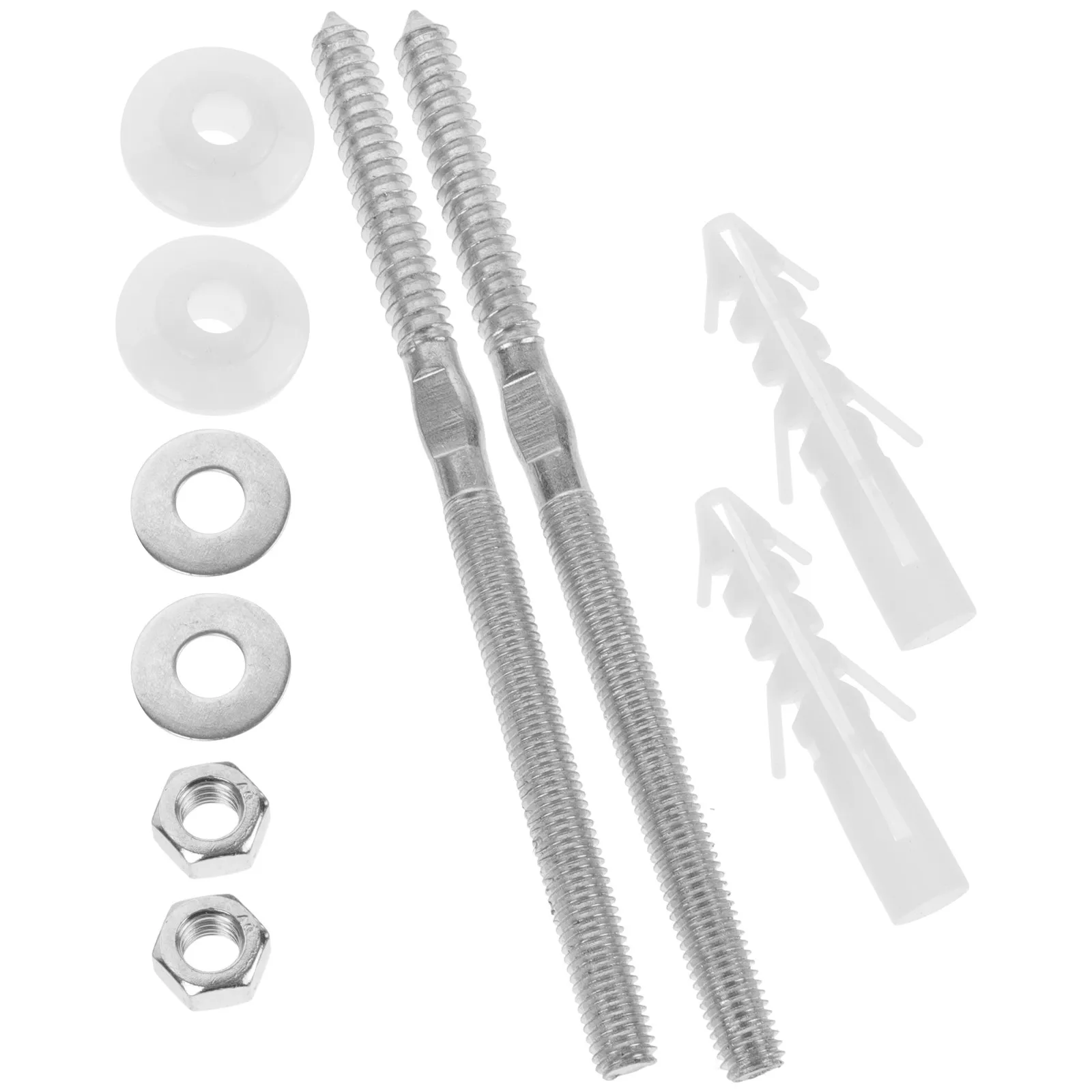 1Set Extended Basin Fixing Screws ABS Basin Mounting Kit Anti-Loosening Fastening Screw for Pedestal Hand Kitchen
1Set Extended Basin Fixing Screws ABS Basin Mounting Kit Anti-Loosening Fastening Screw for Pedestal Hand Kitchen