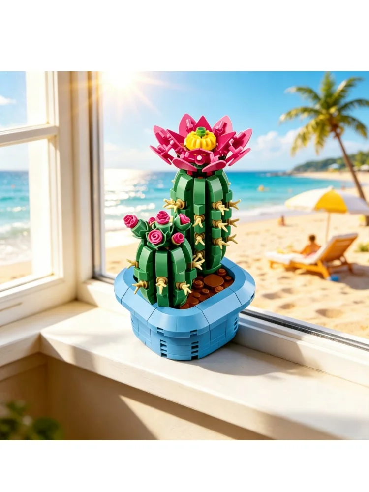 Brand new 482PCS homemade flowers and plants blooming cactus men and women puzzle building blocks toys birthday Christmas
Brand new 482PCS homemade flowers and plants blooming cactus men and women puzzle building blocks toys birthday Christmas
