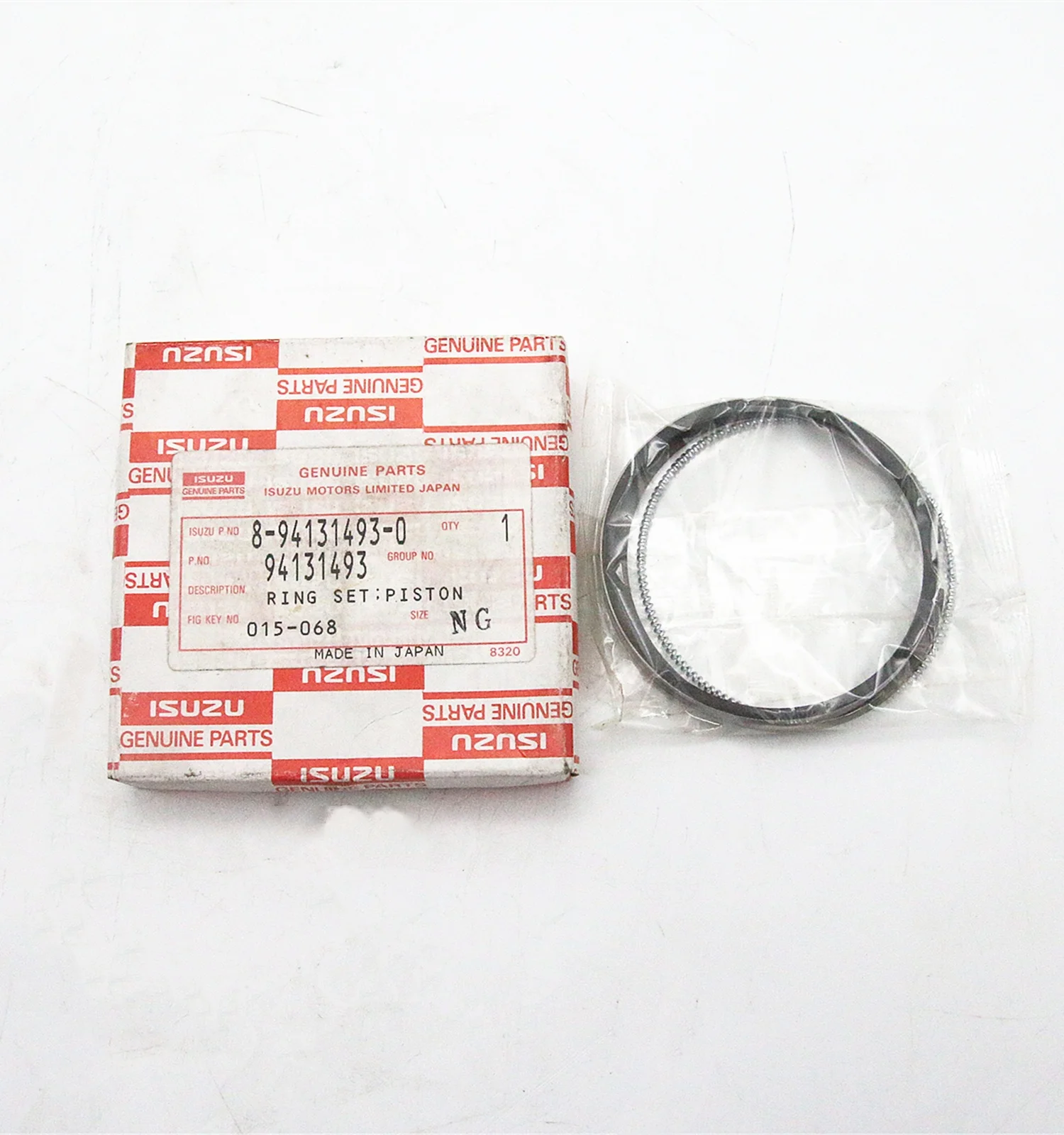Genuine Original Auto Parts 2KA1 2KB1 2KC1 3KA1 8941314930 8-94131493-0 PISTON STANDARD RING SET
Genuine Original Auto Parts 2KA1 2KB1 2KC1 3KA1 8941314930 8-94131493-0 PISTON STANDARD RING SET